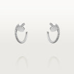 [Marin]JUSTE EARRINGS 12.75MM SILVER DIAMOND