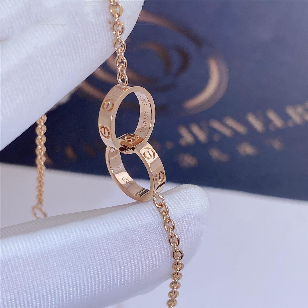 [Marin]LOVE BRACELET DOUBLE RING