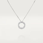 [Marin]LOVE NECKLACE ADJUSTABLE SILVER
