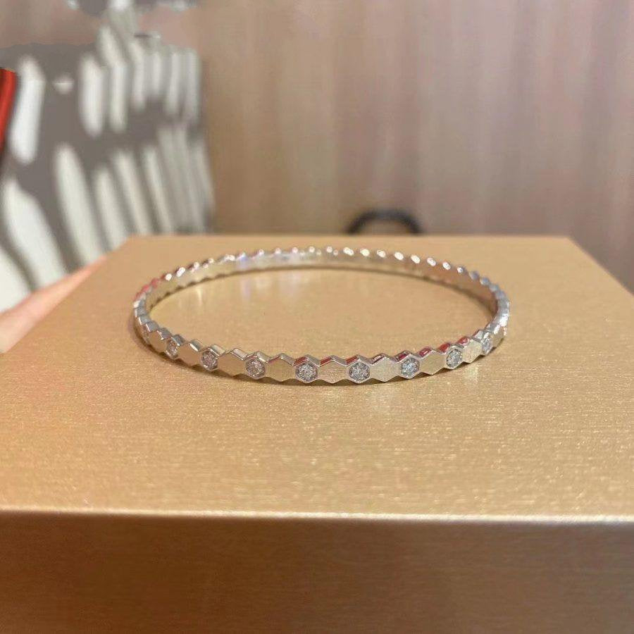 [Marin]BEE LOVE SILVER DIAMOND BRACELET