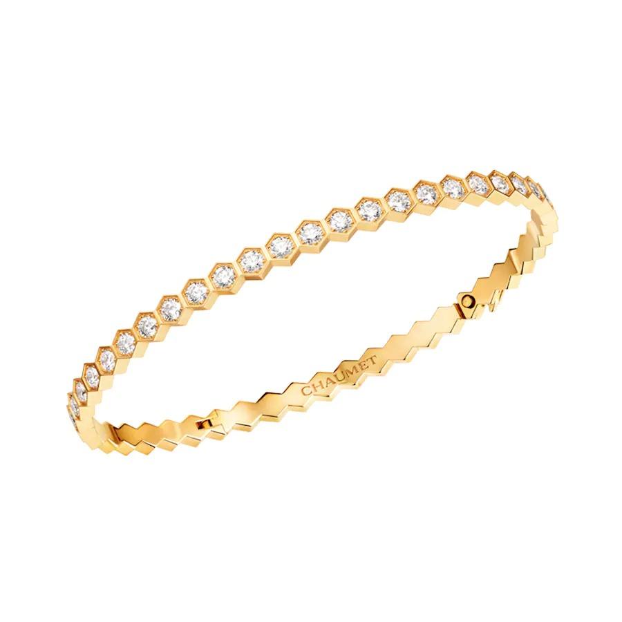 [Marin]BEE LOVE GOLD BRACELET FULL DIAMOND