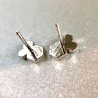 [Marin]BEE LOVE SILVER DIAMOND EARRINGS