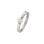 [Marin]BEE LOVE RING SILVER 1 DIAMOND