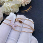 [Marin]JEUX BRACELET PINK MOP PINK GOLD 1 DIAMOND