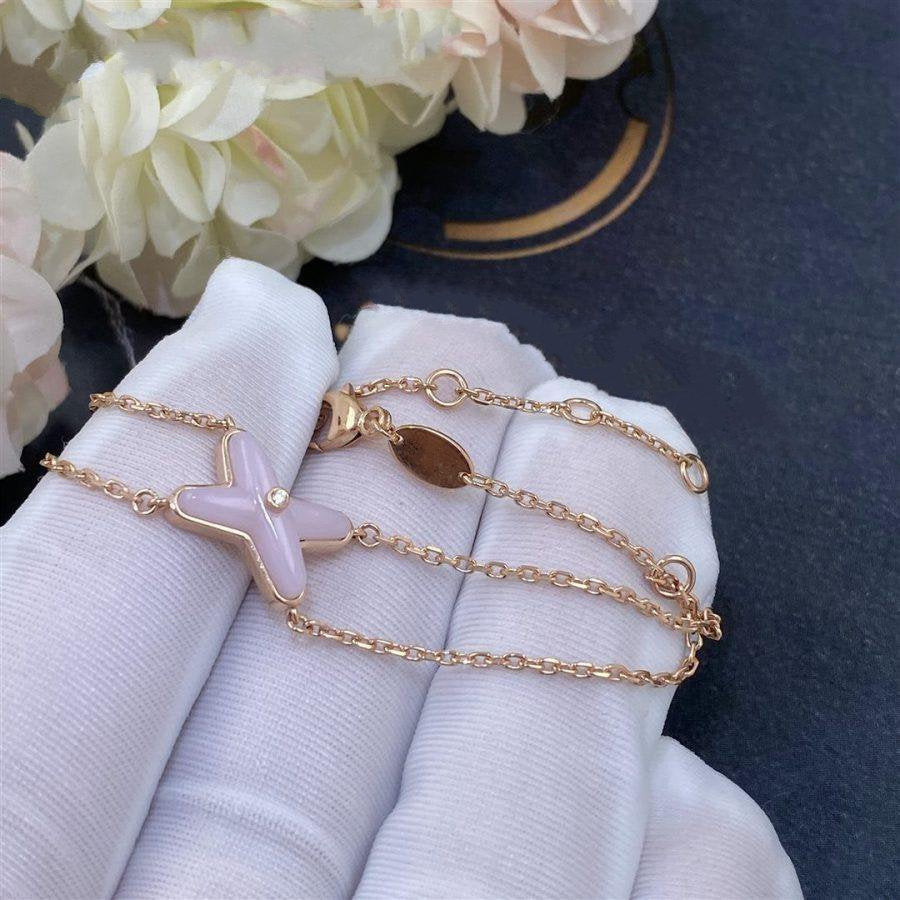 [Marin]JEUX BRACELET PINK MOP PINK GOLD 1 DIAMOND