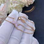 [Marin]JEUX BRACELET PINK MOP PINK GOLD 1 DIAMOND