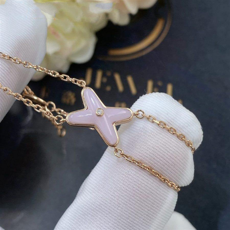 [Marin]JEUX BRACELET PINK MOP PINK GOLD 1 DIAMOND