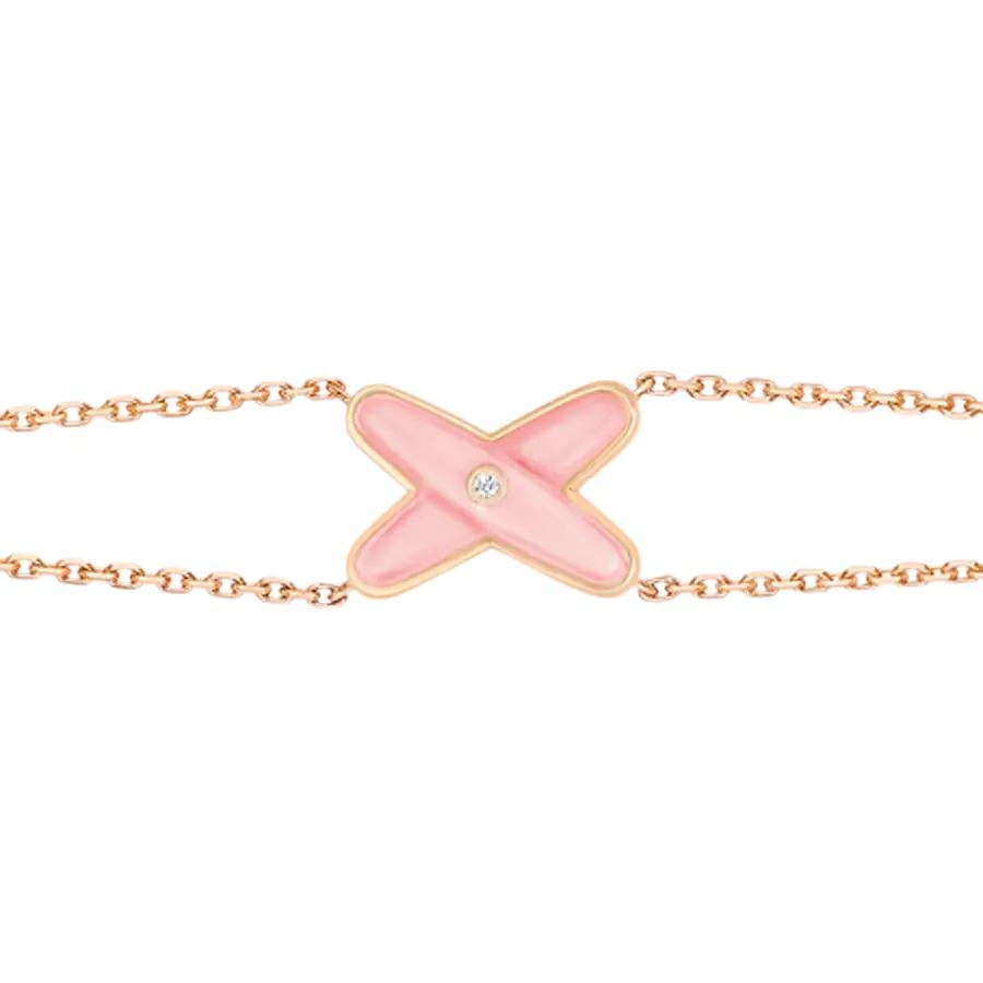 [Marin]JEUX BRACELET PINK MOP PINK GOLD 1 DIAMOND