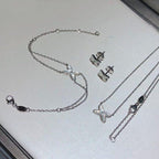 [Marin]JEUX BRACELET NACRE BLANCHE ARGENT 1 DIAMANT