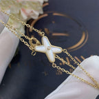[Marin]JEUX BRACELET WHITE MOP GOLD 1 DIAMOND