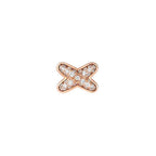 [Marin]JEUX DE PINK GOLD DIAMOND EARRINGS