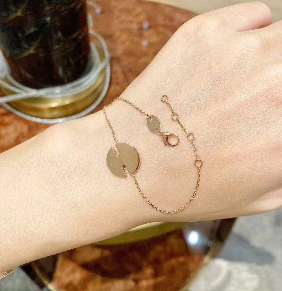 [Marin]JEUX DE BRACELET MOP PINK GOLD DIAMONDS