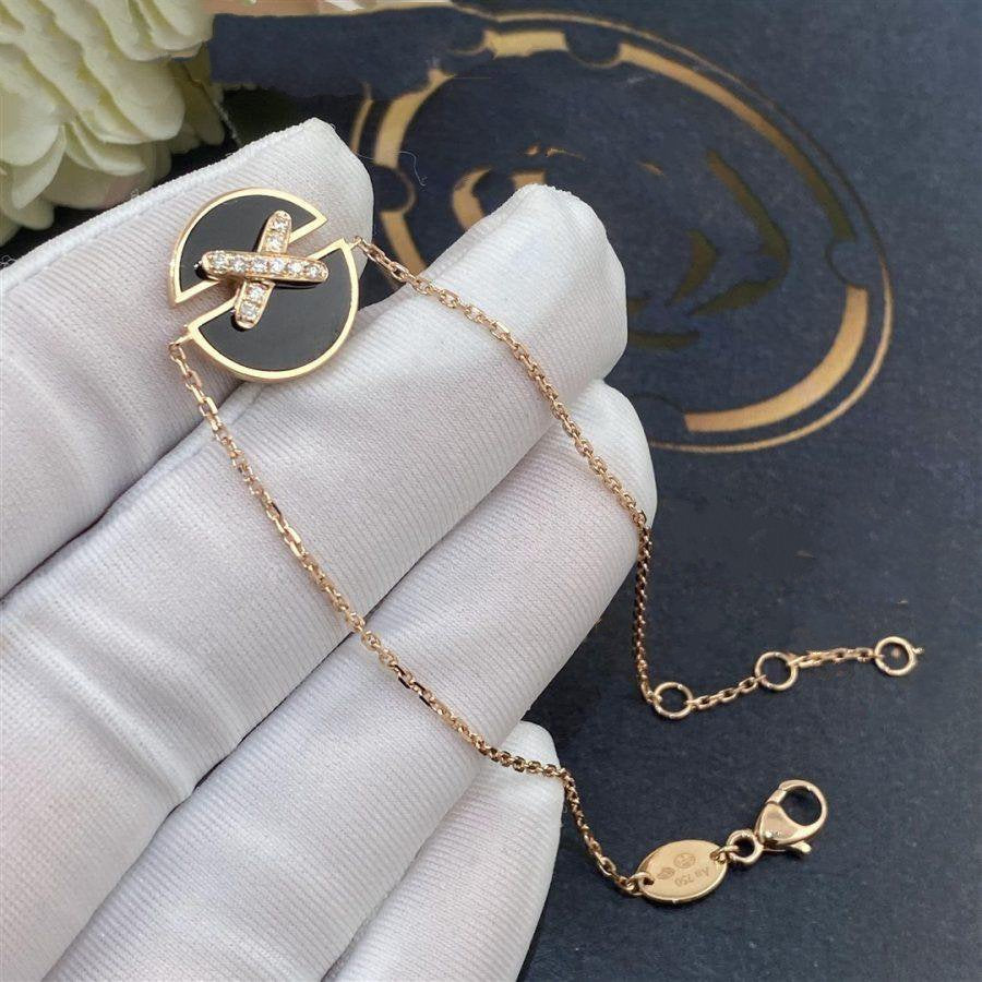 [Marin]JEUX DE BRACELET ONYX PINK GOLD DIAMOND