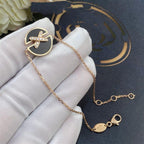 [Marin]JEUX DE BRACELET ONYX PINK GOLD DIAMOND