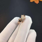 [Marin]JEUX DE PINK GOLD DIAMOND RING