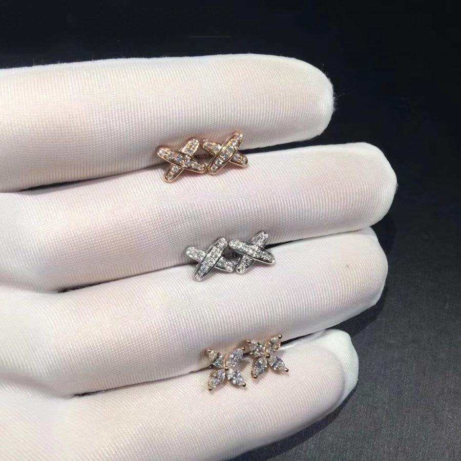 [Marin]JEUX DE DIAMOND EARRINGS