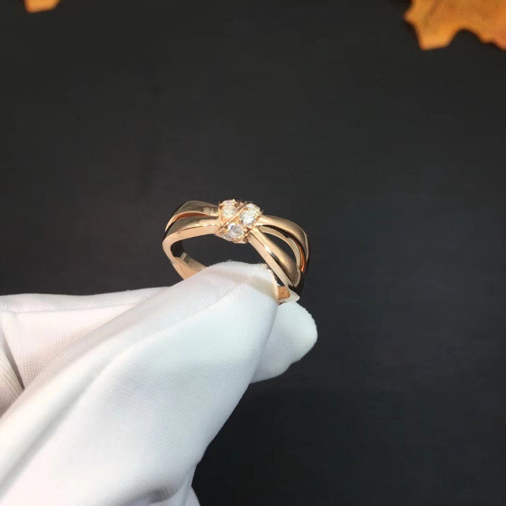 [Marin]LIENS RING PINK GOLD DIAMOND