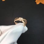 [Marin]LIENS RING PINK GOLD DIAMOND