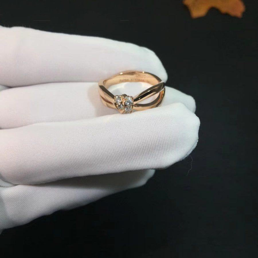 [Marin]LIENS RING PINK GOLD DIAMOND