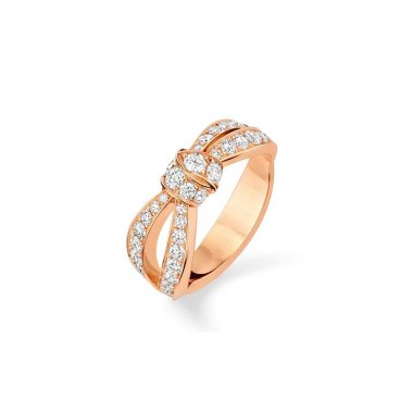 [Marin]LIENS PINK GOLD DIAMOND RING