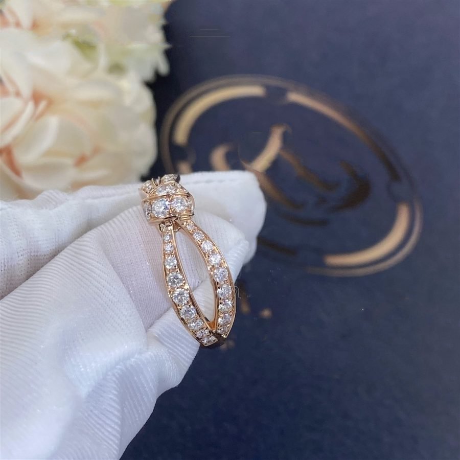 [Marin]LIENS PINK GOLD DIAMOND RING