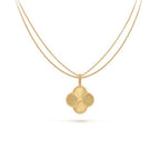[Marin]CLOVER 25MM PEDANT NECKLACE GOLD