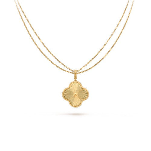 [Marin]CLOVER 25MM PEDANT NECKLACE GOLD