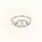 [Marin]RONDE SMALL SILVER DIAMOND RING