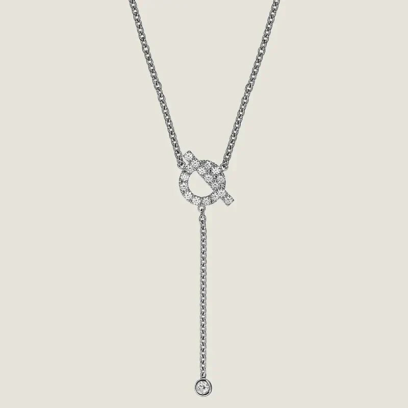 [Marin]FINESSE SILVER DIAMOND NECKLACE