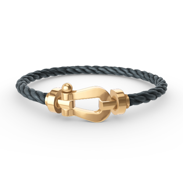 [Marin]FORCE LARGE HORSESHOE NO DIAMOND BRACELET GOLD