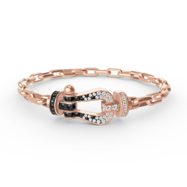 [Marin]FORCE LARGE HORSESHOE CLASP  METAL BRACELET
