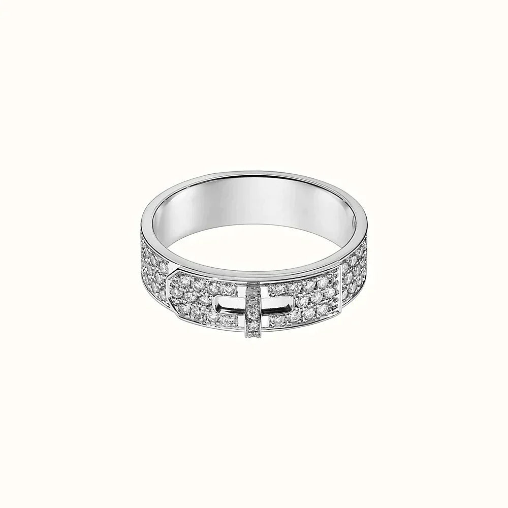[Marin]KELLY SILVER DIAMOND RING
