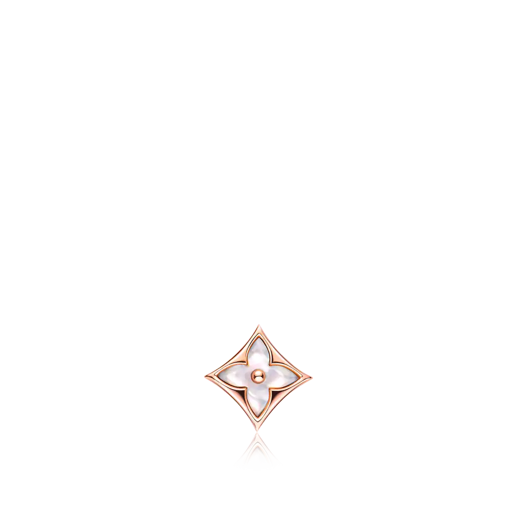 [Marin]STAR MOP PINK GOLD EARRINGS