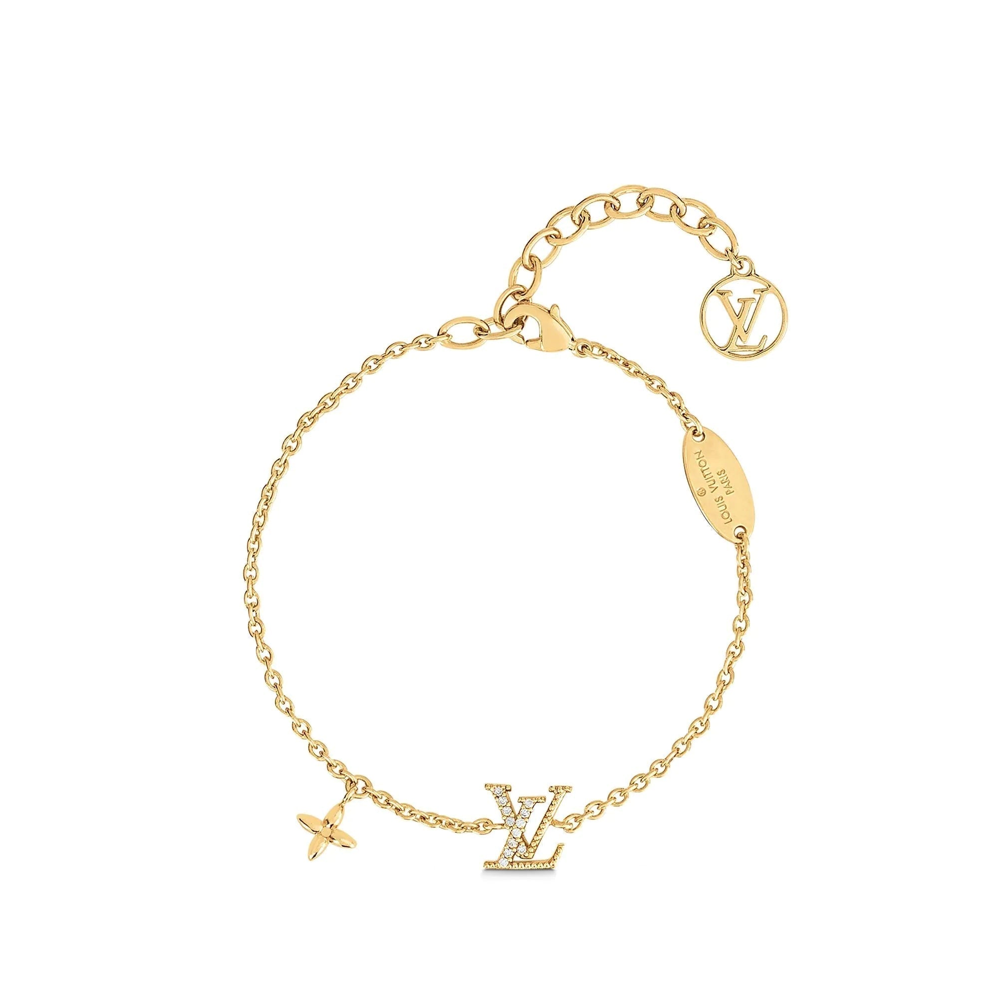 [Marin]LOGO STAR MOTIF GOLD BRACELET