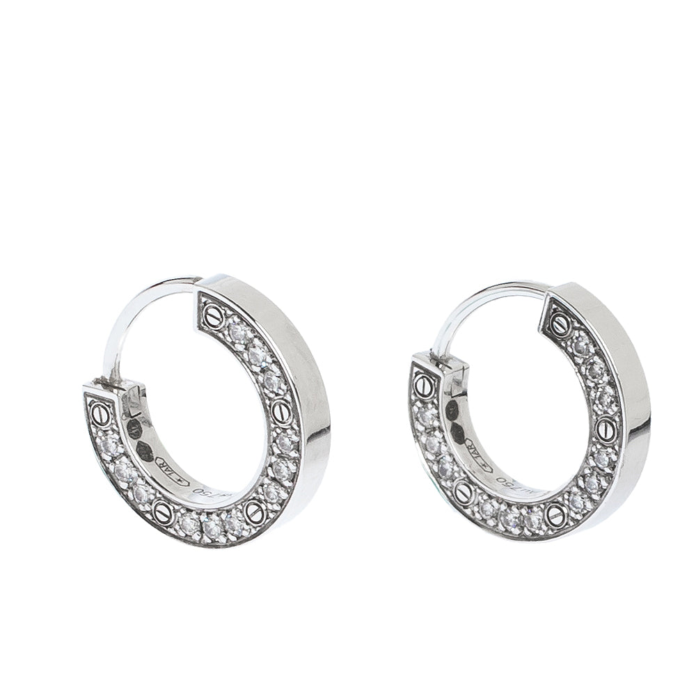 [Marin]LOVE DIAMOND EARRINGS