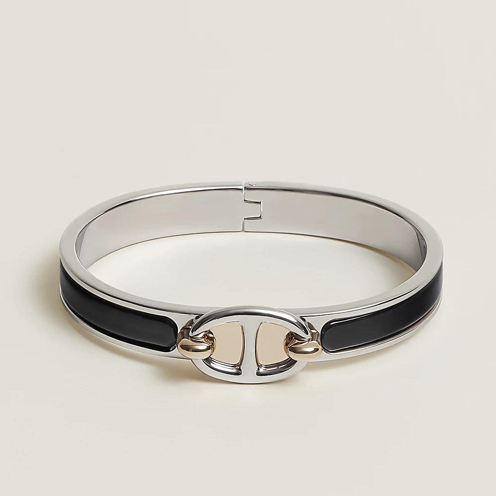 [Marin]BRACELET CLIC CHAÎNE ARGENT