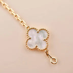 [⭐Shinejoy]CLOVER WHITE PEARL MOP BRACELET 5 MOTIFS COLLECTION