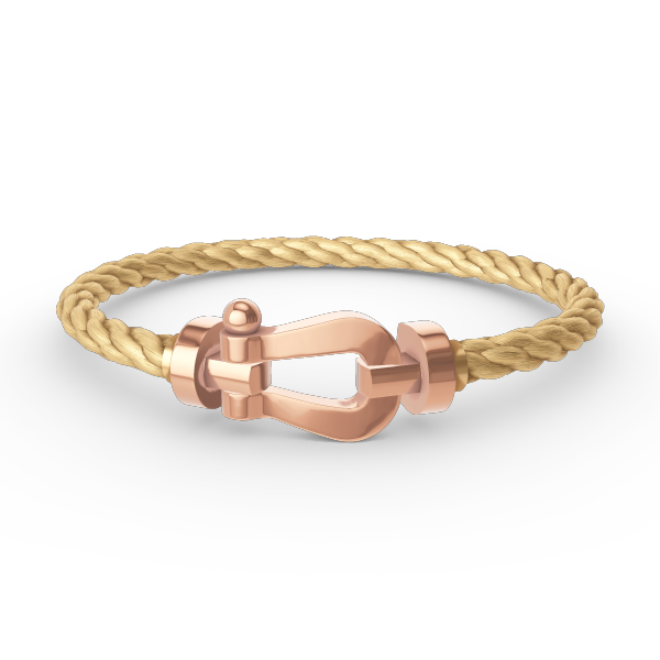 [Marin]FORCE LARGE HORSESHOE NO DIAMOND BRACELET ROSE GOLD