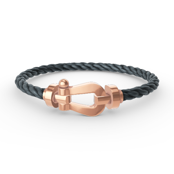 [Marin]FORCE LARGE HORSESHOE NO DIAMOND BRACELET ROSE GOLD