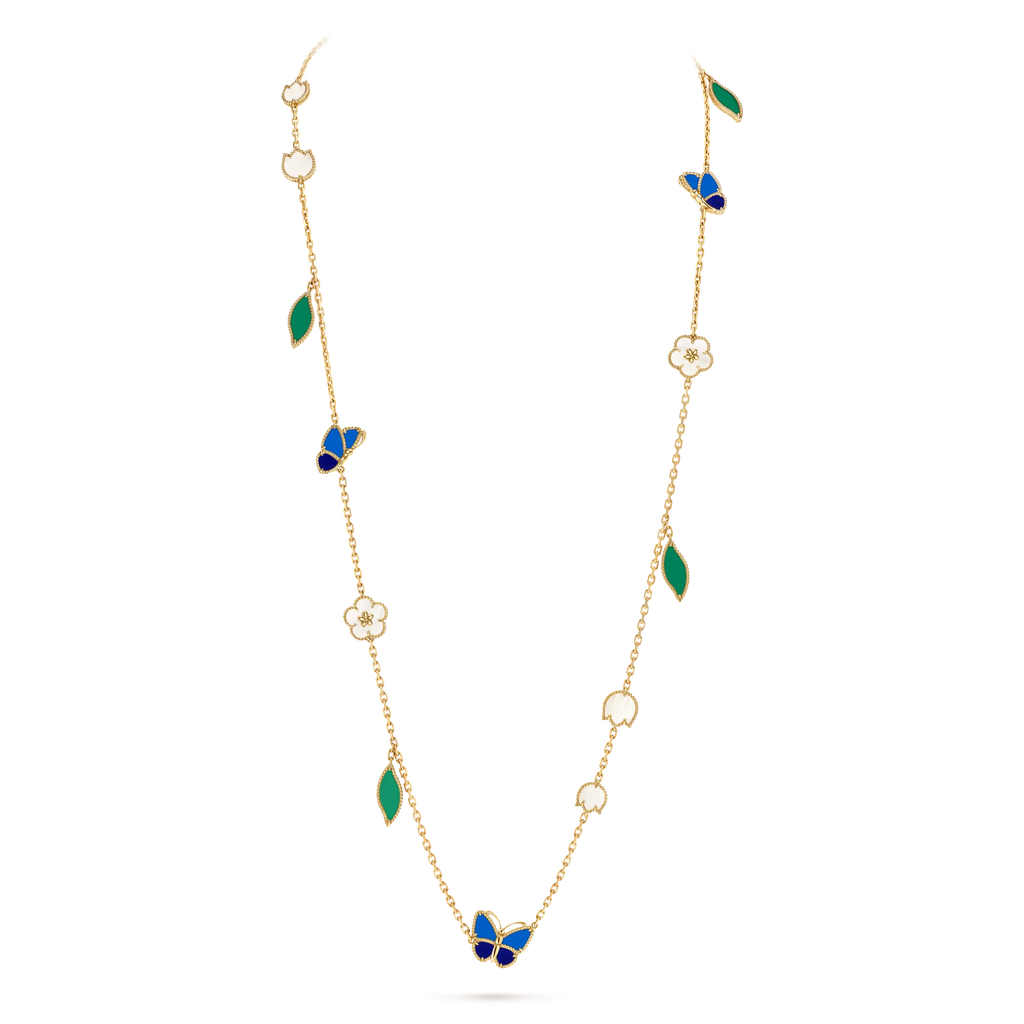 [Marin] 2026 NEW CLOVER 15 MOTIFS LUCKY NECKLACE