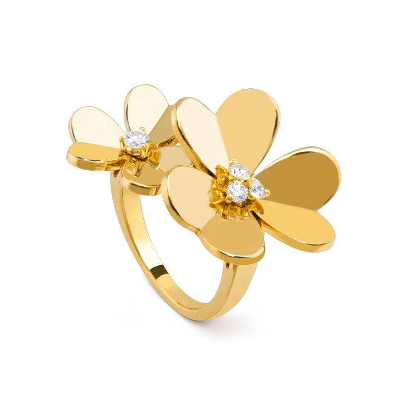 [Marin]CLOVER COMOS GOLD DIAMOND RING