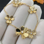 [Marin]FRIVOLE GOLD 5 FLOWERS BRACELET