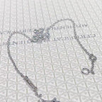 [Marin]FRIVOLE SILVER FLOWER DIAMOND BRACELET