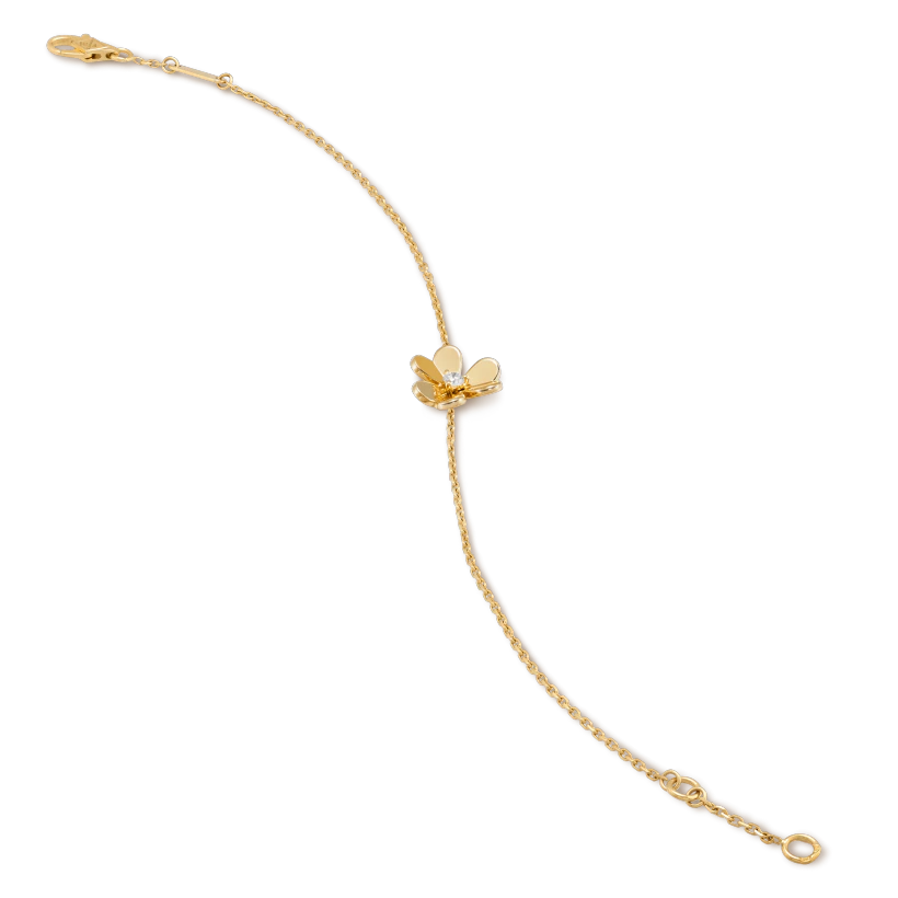 [Marin]BRACELET FLEUR FRIVOLE OR