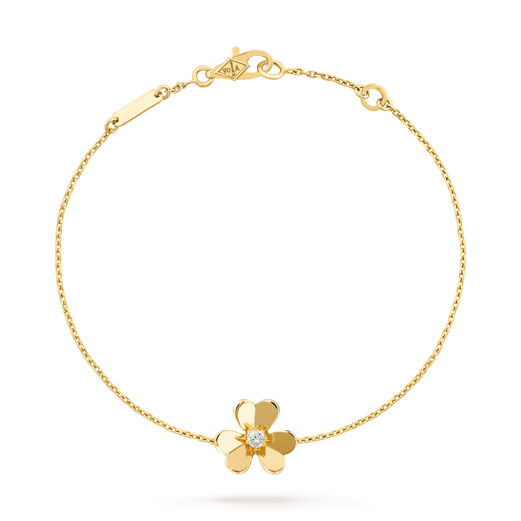 [Marin]BRACELET FLEUR FRIVOLE OR