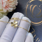 [Marin]BRACELET FLEUR FRIVOLE OR