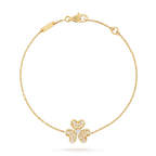 [Marin]BRACELET FRIVOLE FLEUR OR DIAMANT