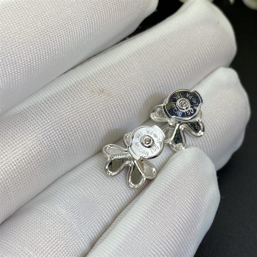 [Marin]FRIVOLE MINI SILVER FLOWER EARRINGS