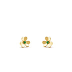 [Marin]BOUCLES D'OREILLES MALACHITE FRIVOLE