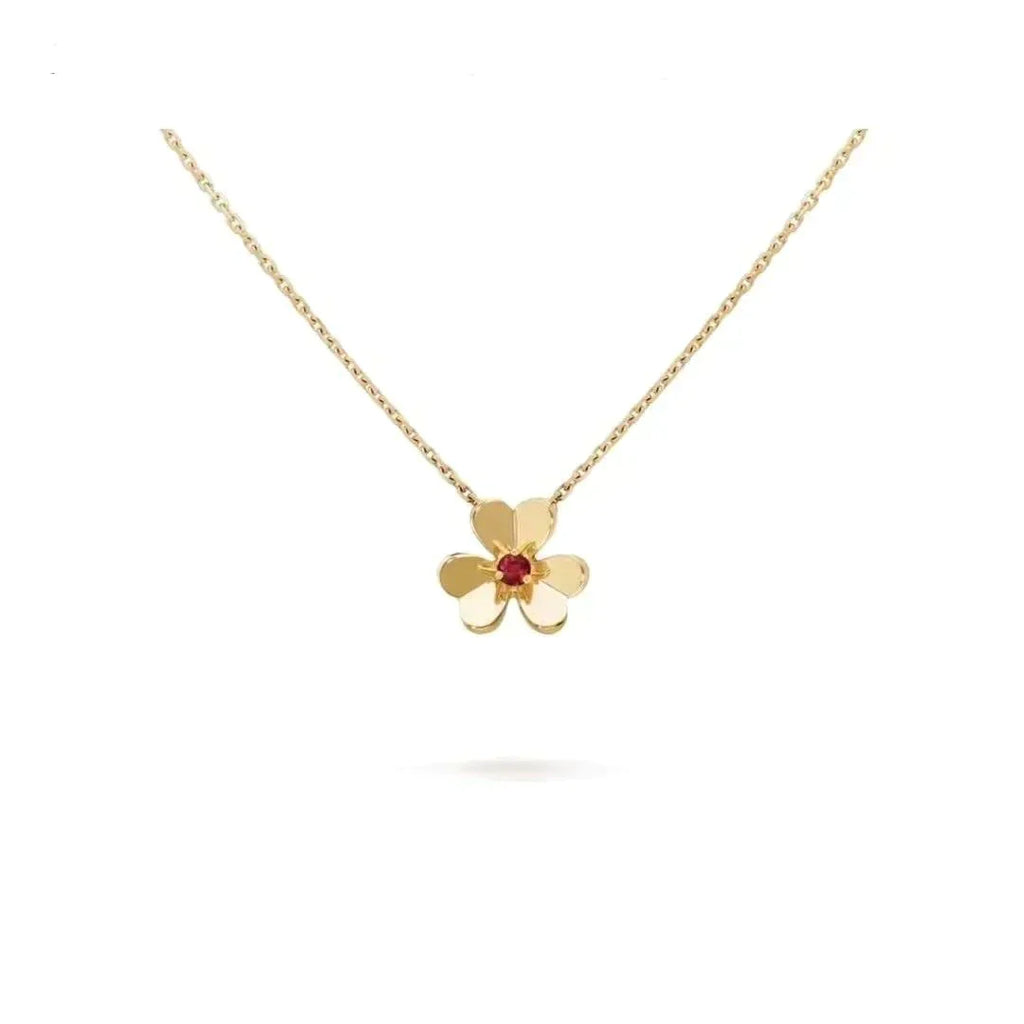 [Marin]FRIVOLE GOLD FLOWER NECKLACE